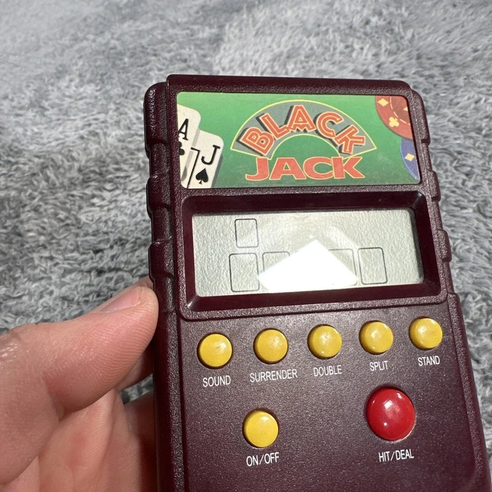 Radio Shack Electronic BlackJack Handheld Game (Model 60-2695) Tested Gambling